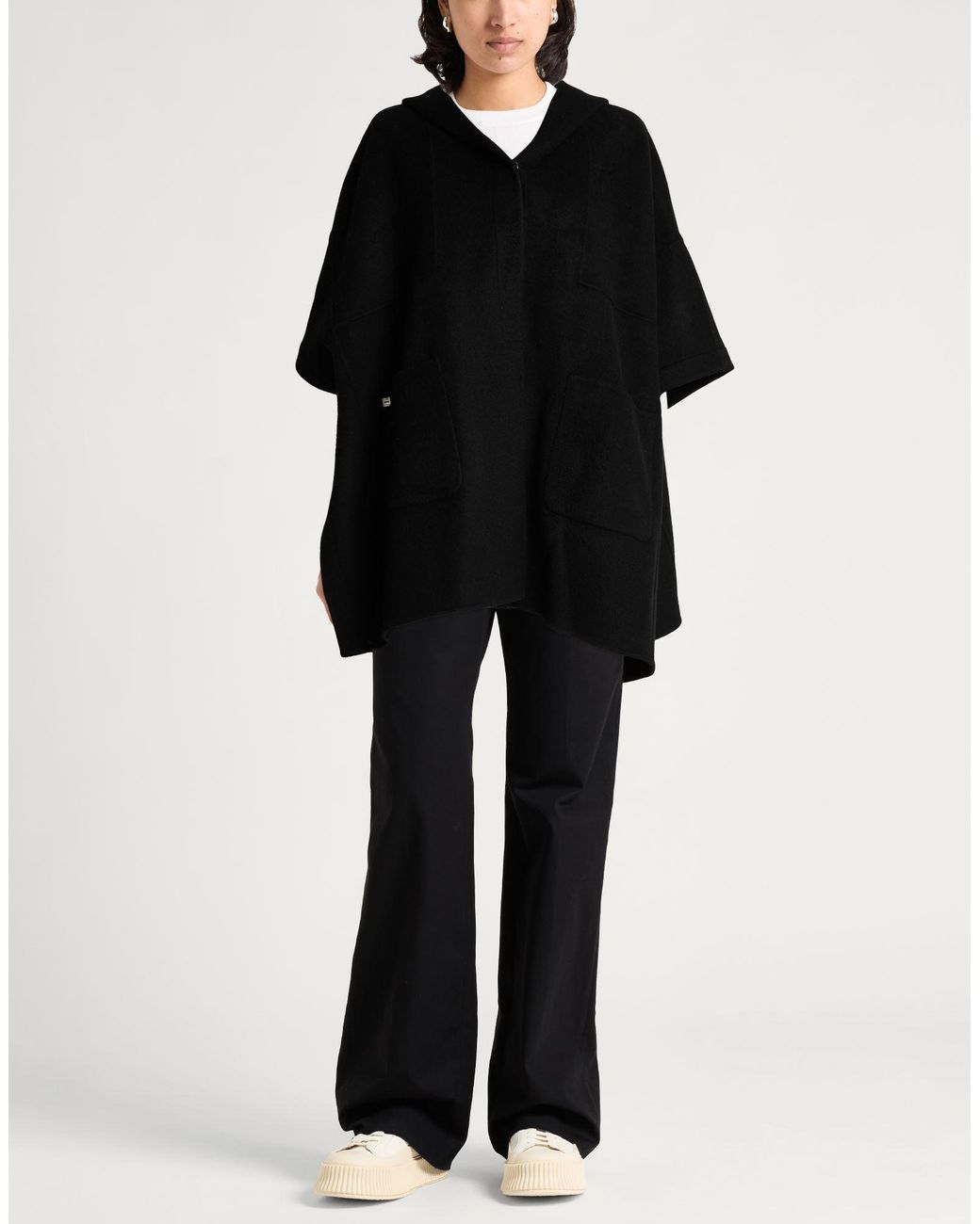 Poncho Manila Grace de color Black