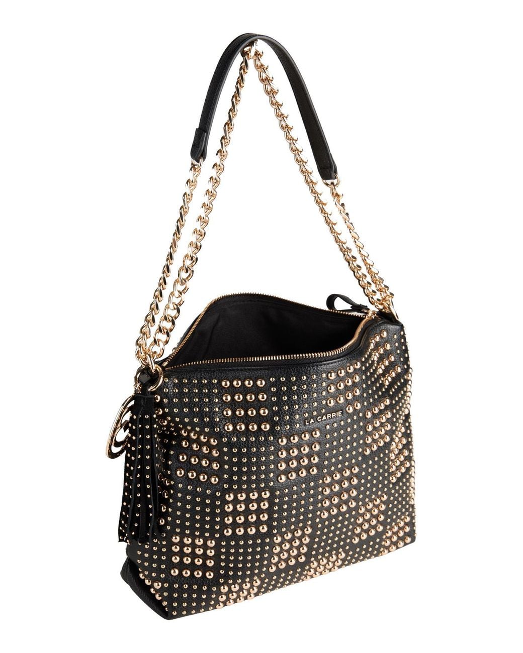La Carrie Black Shoulder Bag