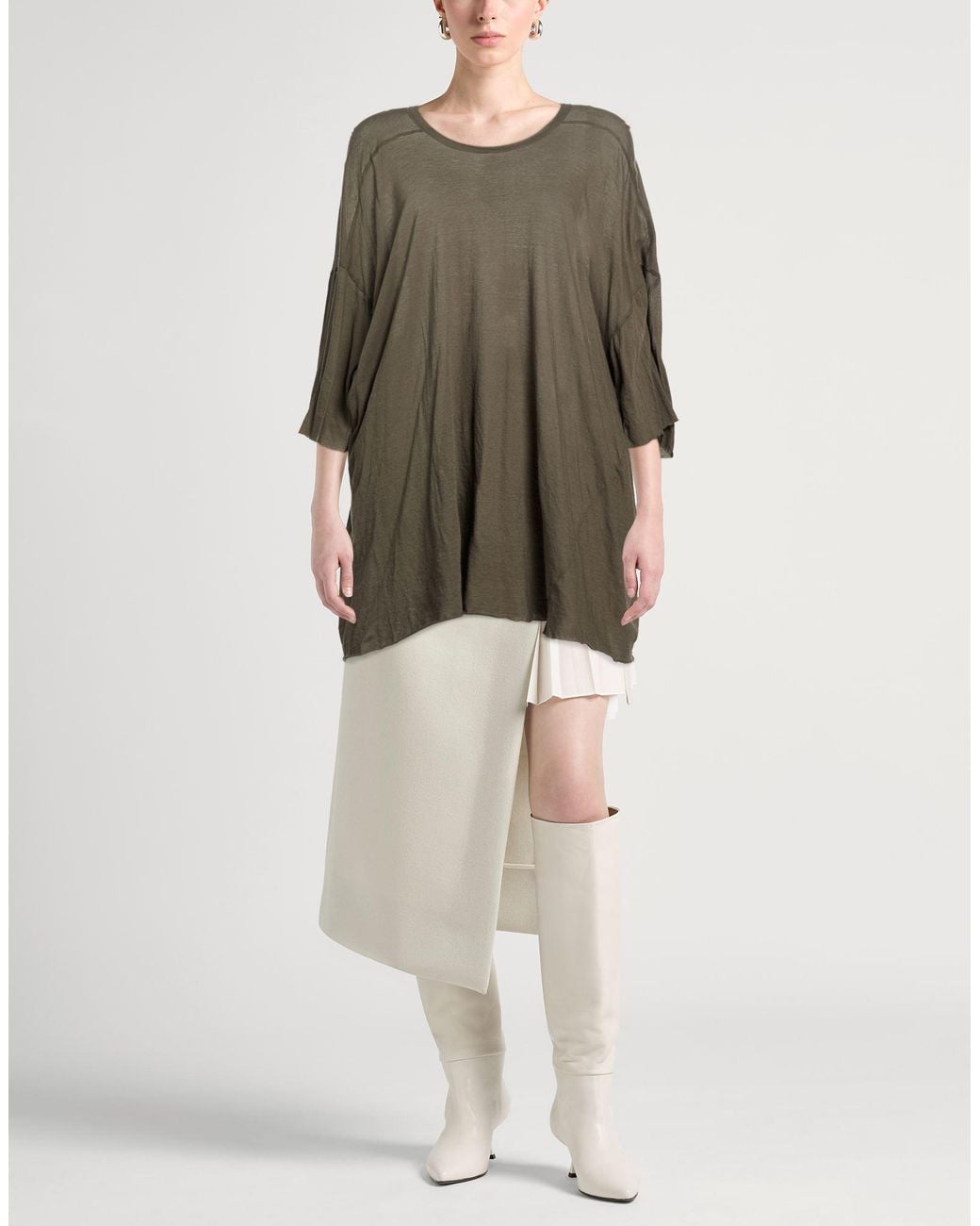 Rick Owens Green T-Shirts