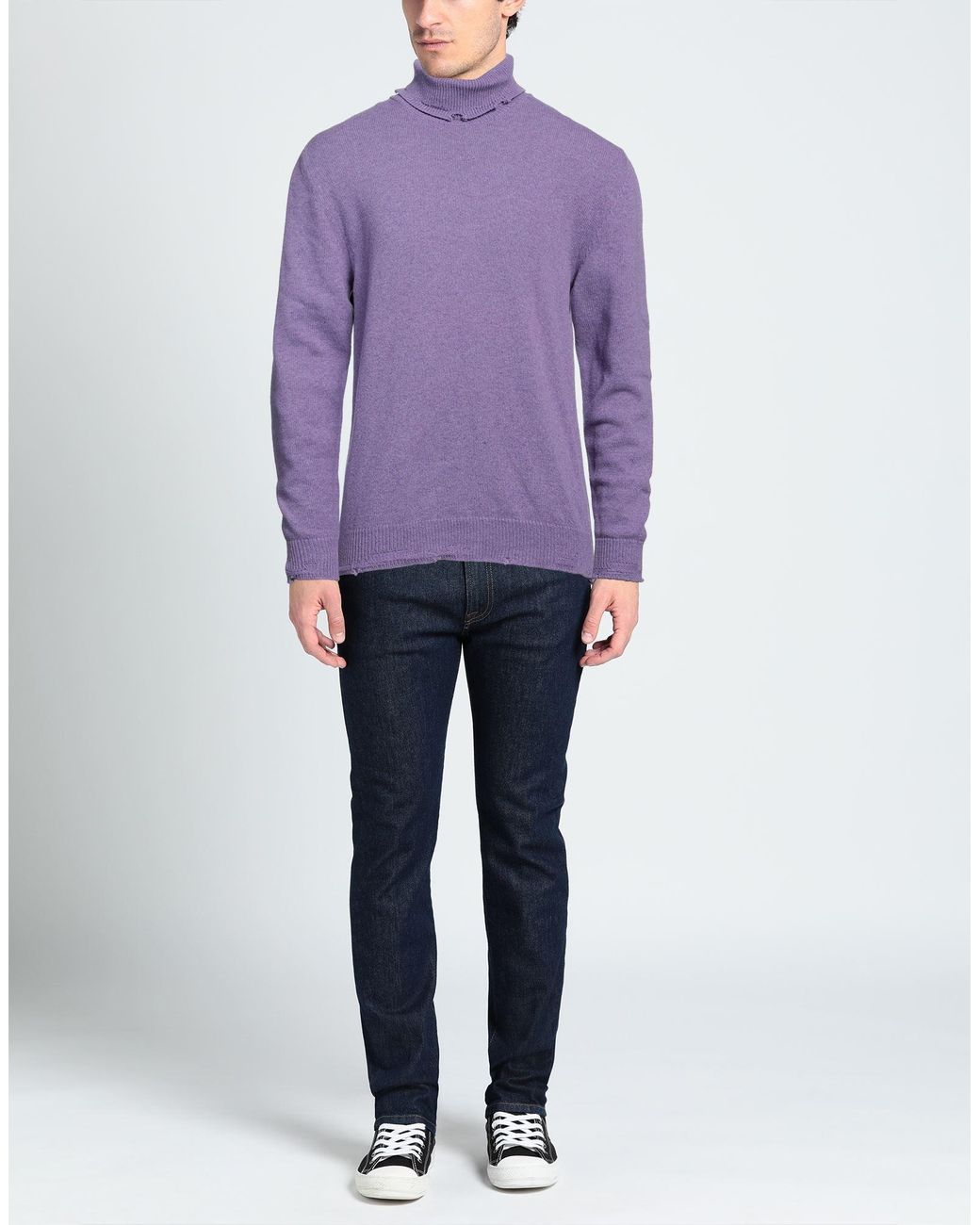 Officina 36 Rollkragenpullover in Purple für Herren