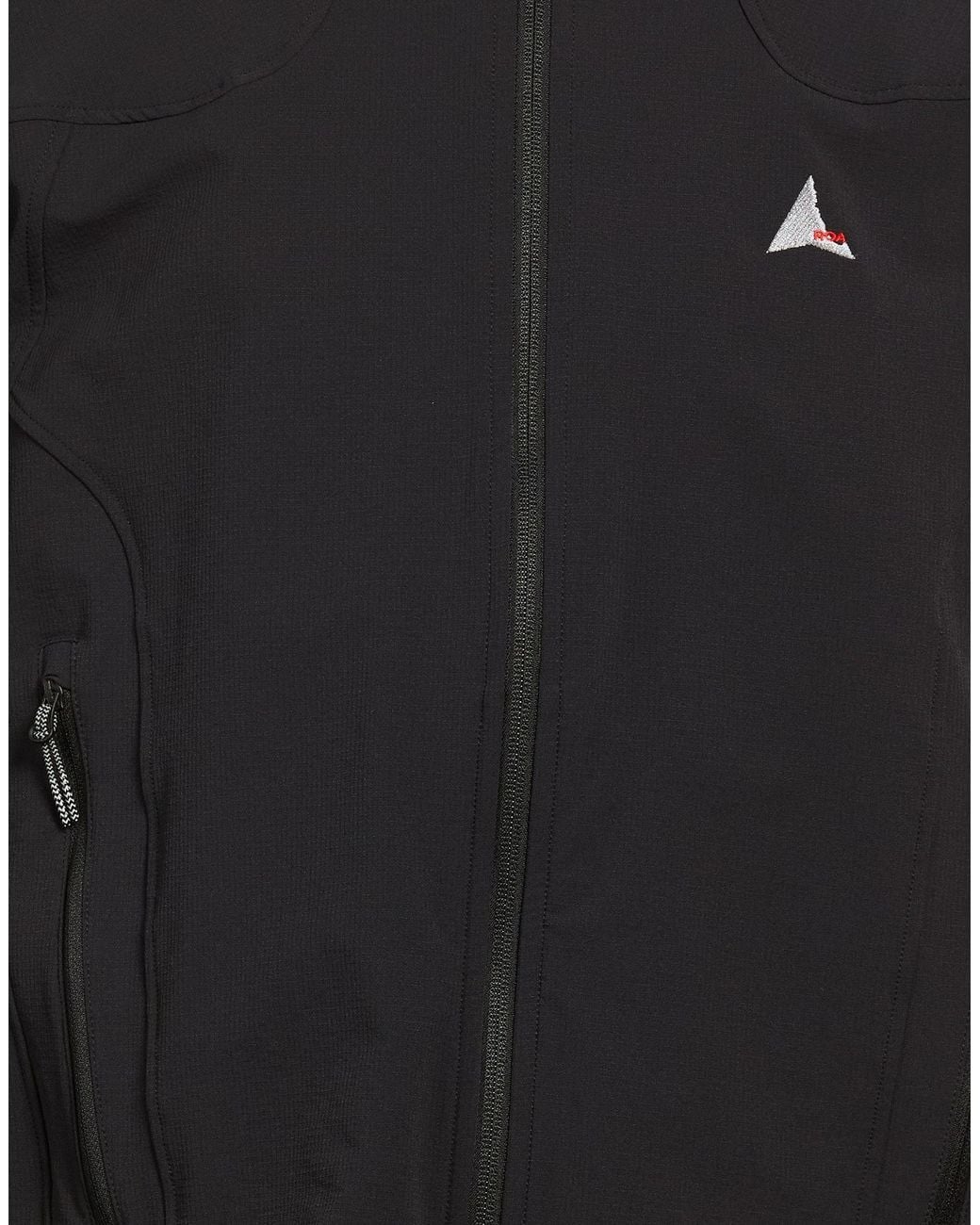 Roa Black Jacket Polyamide, Polyester, Elastane for men