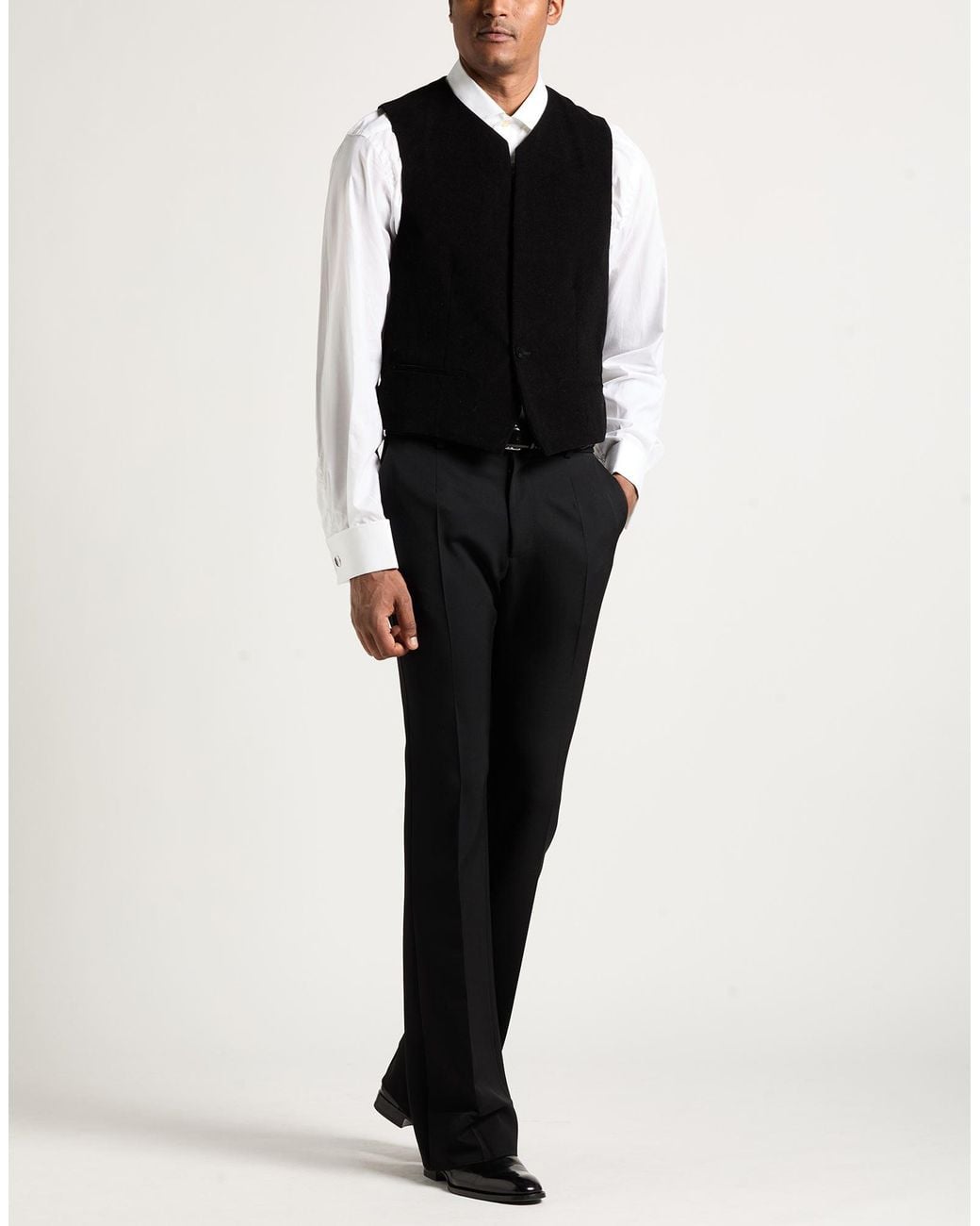 Dior Black Tailored Vests for men