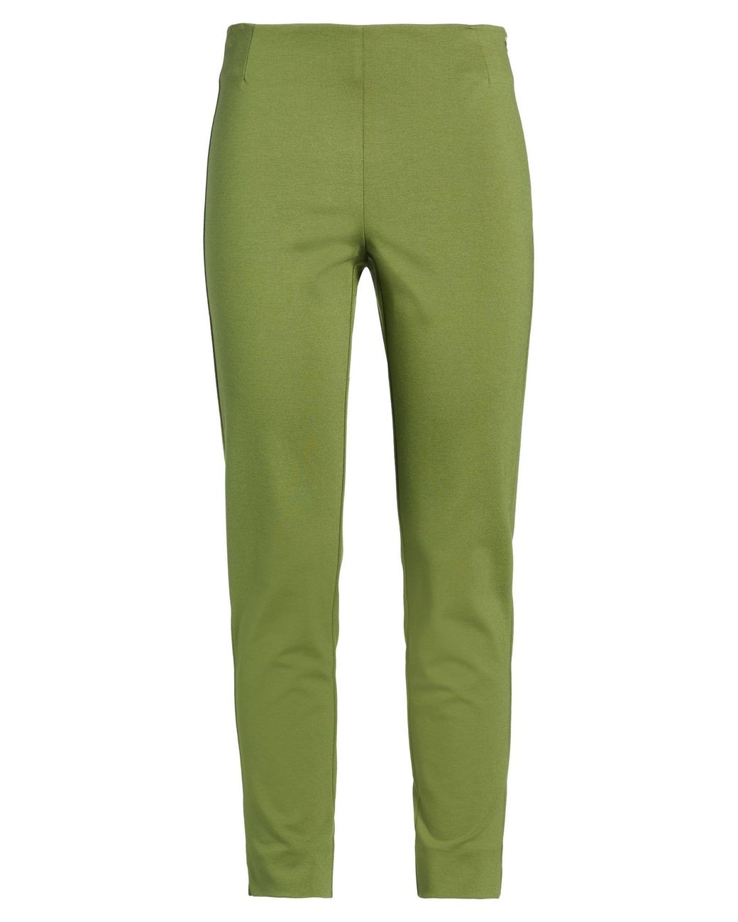 Maliparmi Green Military Pants Viscose, Polyamide, Elastane