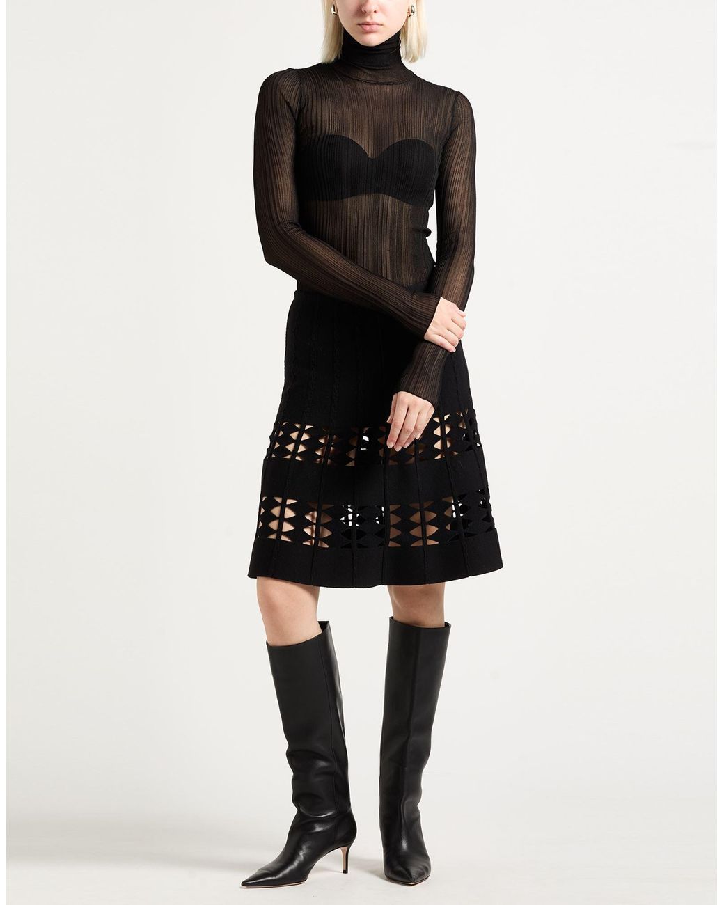 Col Roulé Givenchy en coloris Black