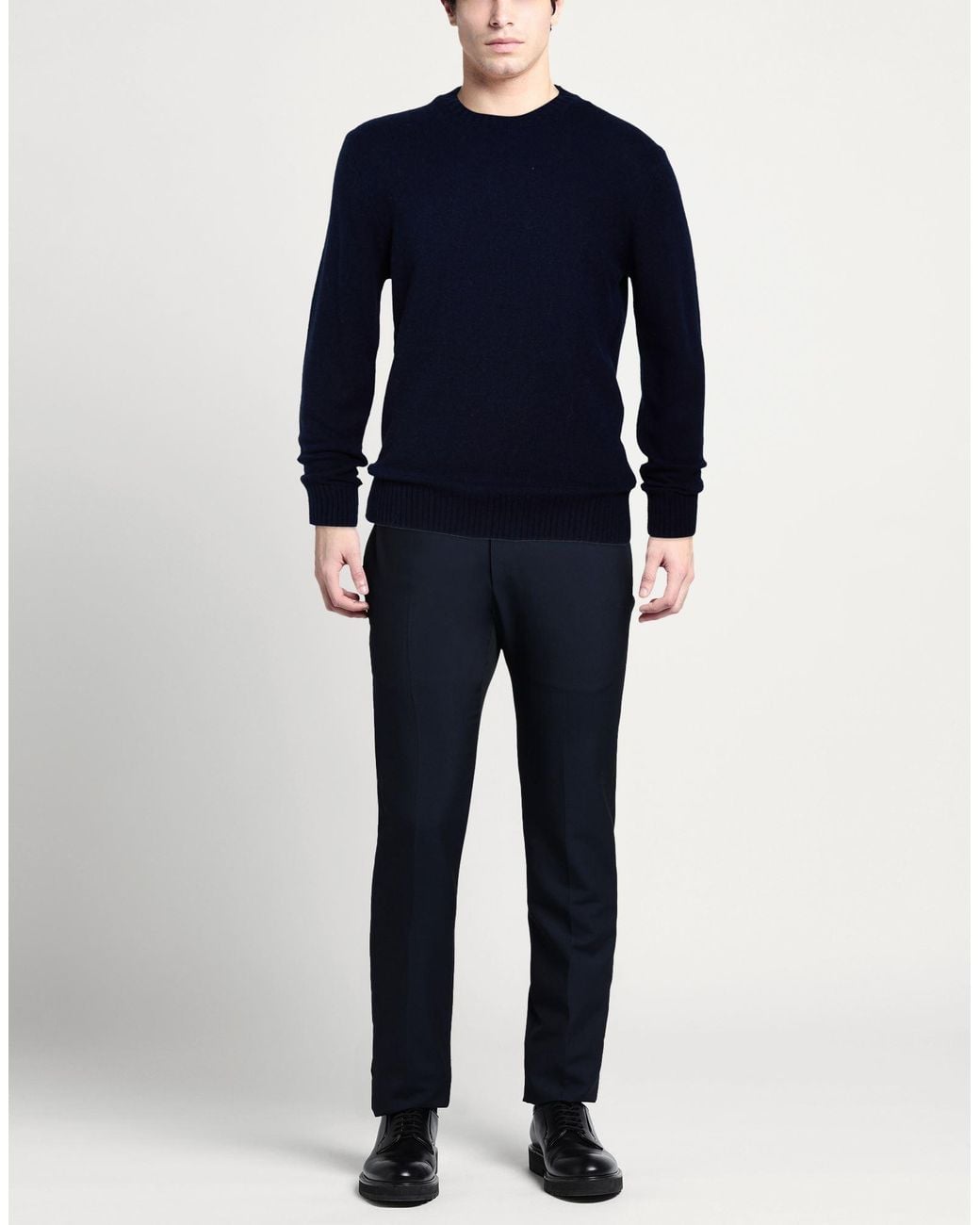 Sseinse Blue Sweater Wool, Polyamide for men