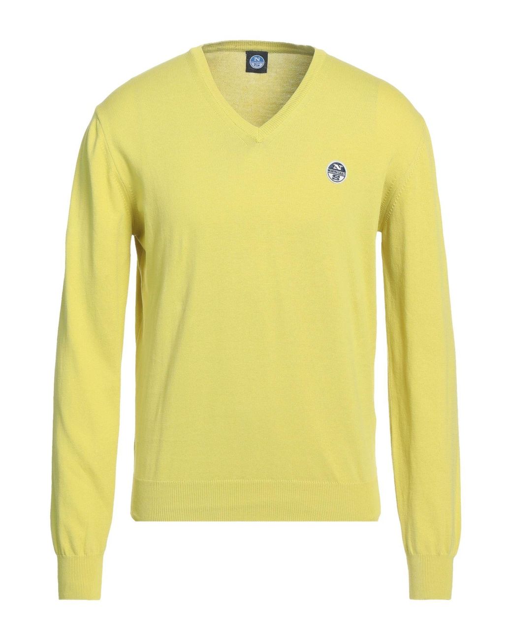 North Sails Yellow Jumper for men