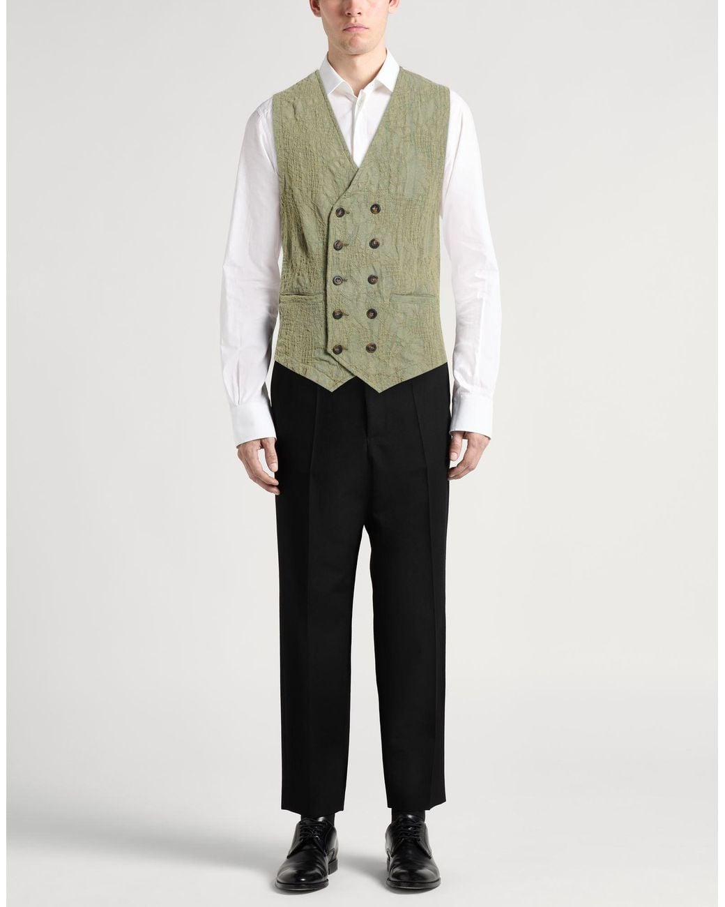 Messagerie Green Waistcoat for men