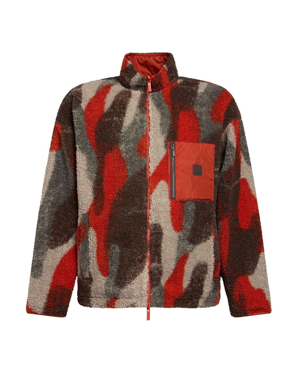 ARMANI EXCHANGE Red Shearling & Teddy for men