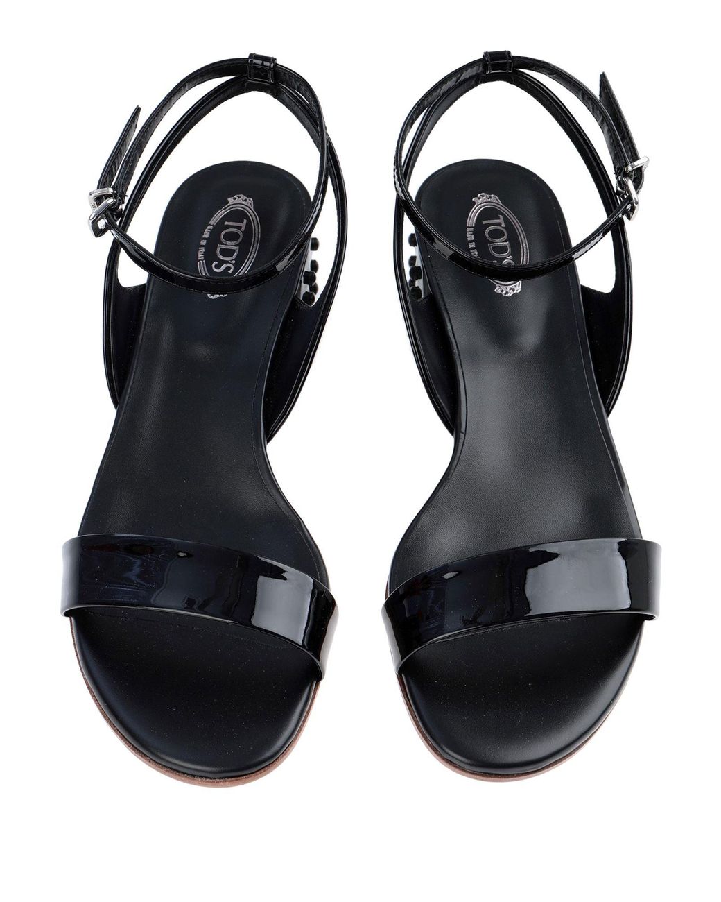Tod's Black Sandals