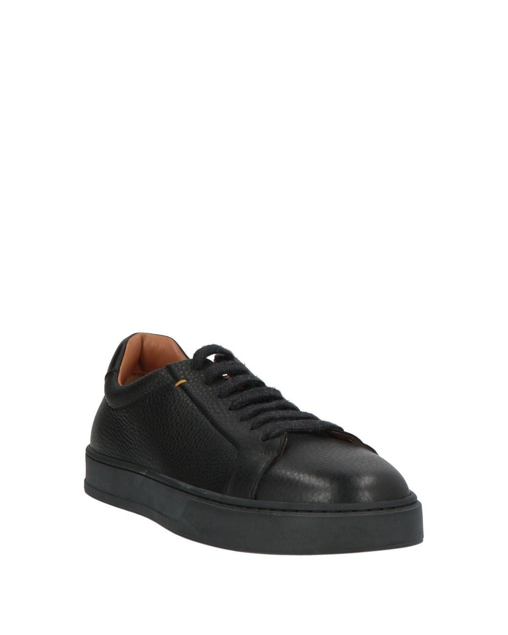 Doucal's Black Spencer Sneakers Leather for men