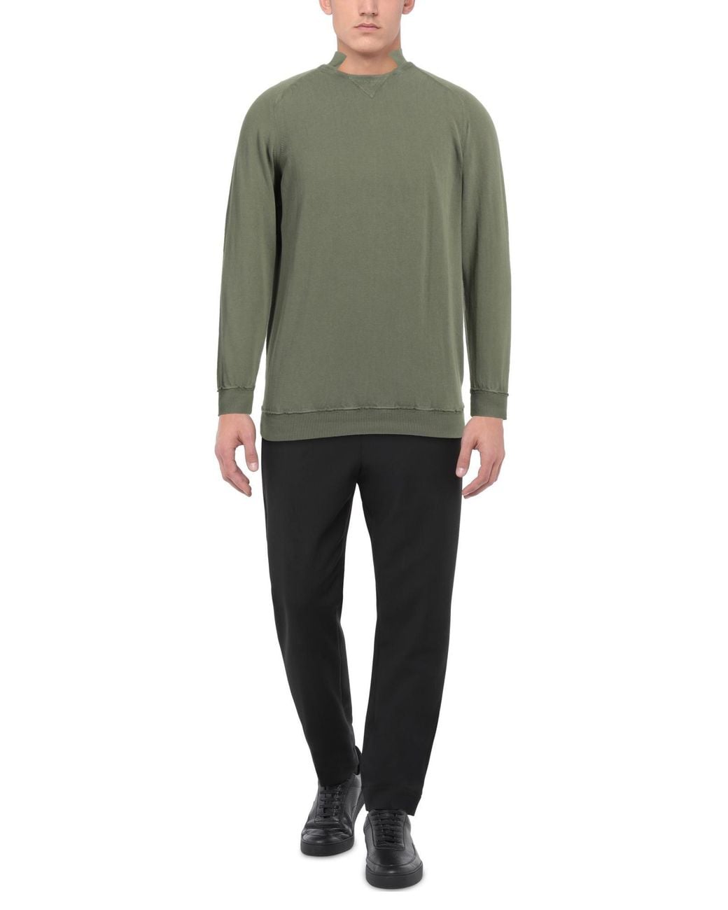 Alpha Studio Green Jumper for men