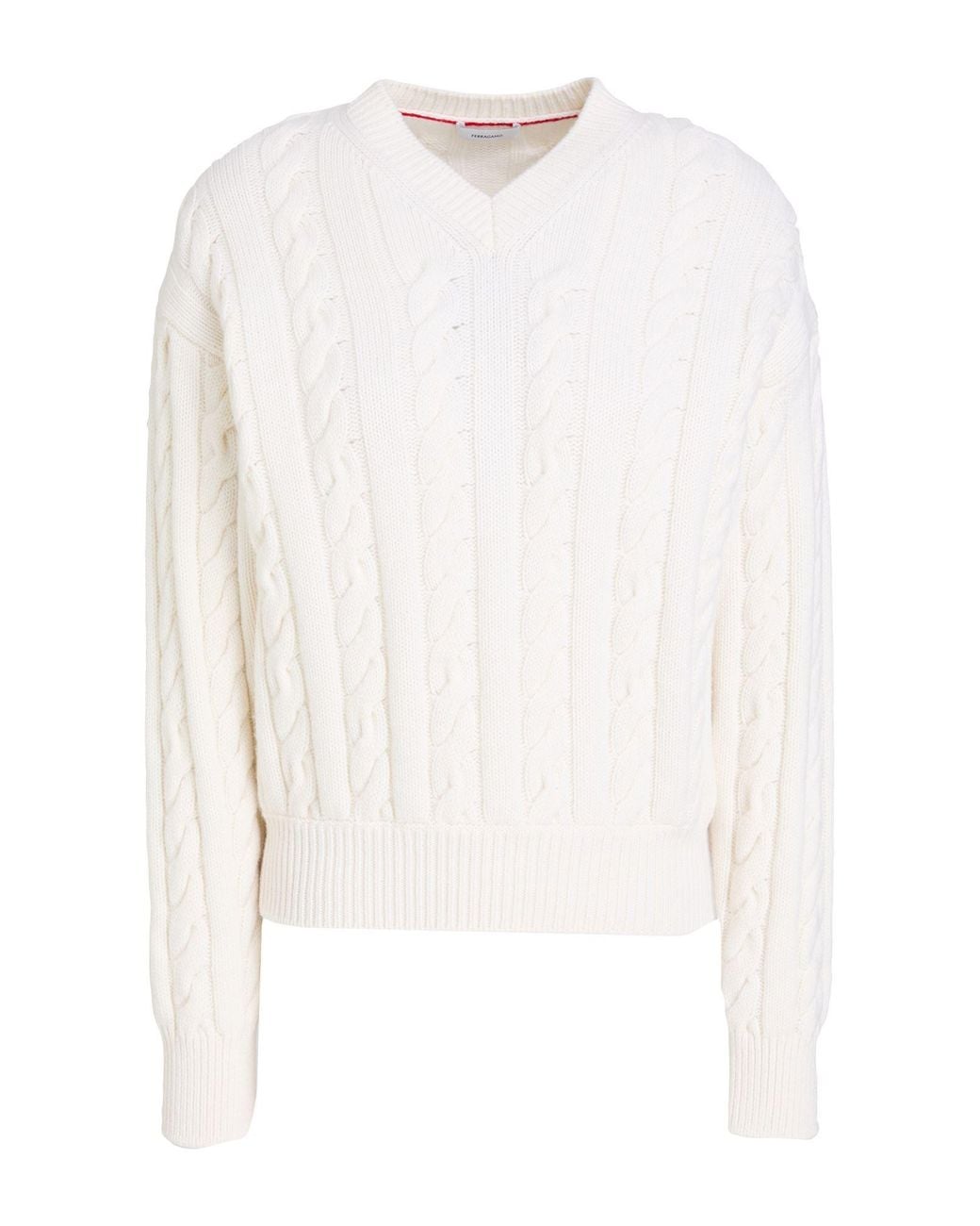 Ferragamo White Pullover