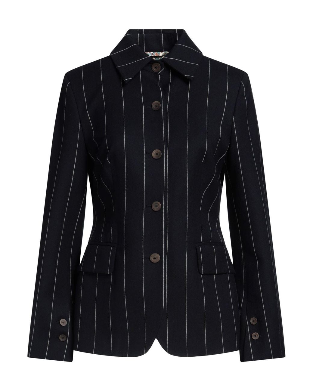 Co.Go Black Midnight Jacket Virgin Wool, Elastane
