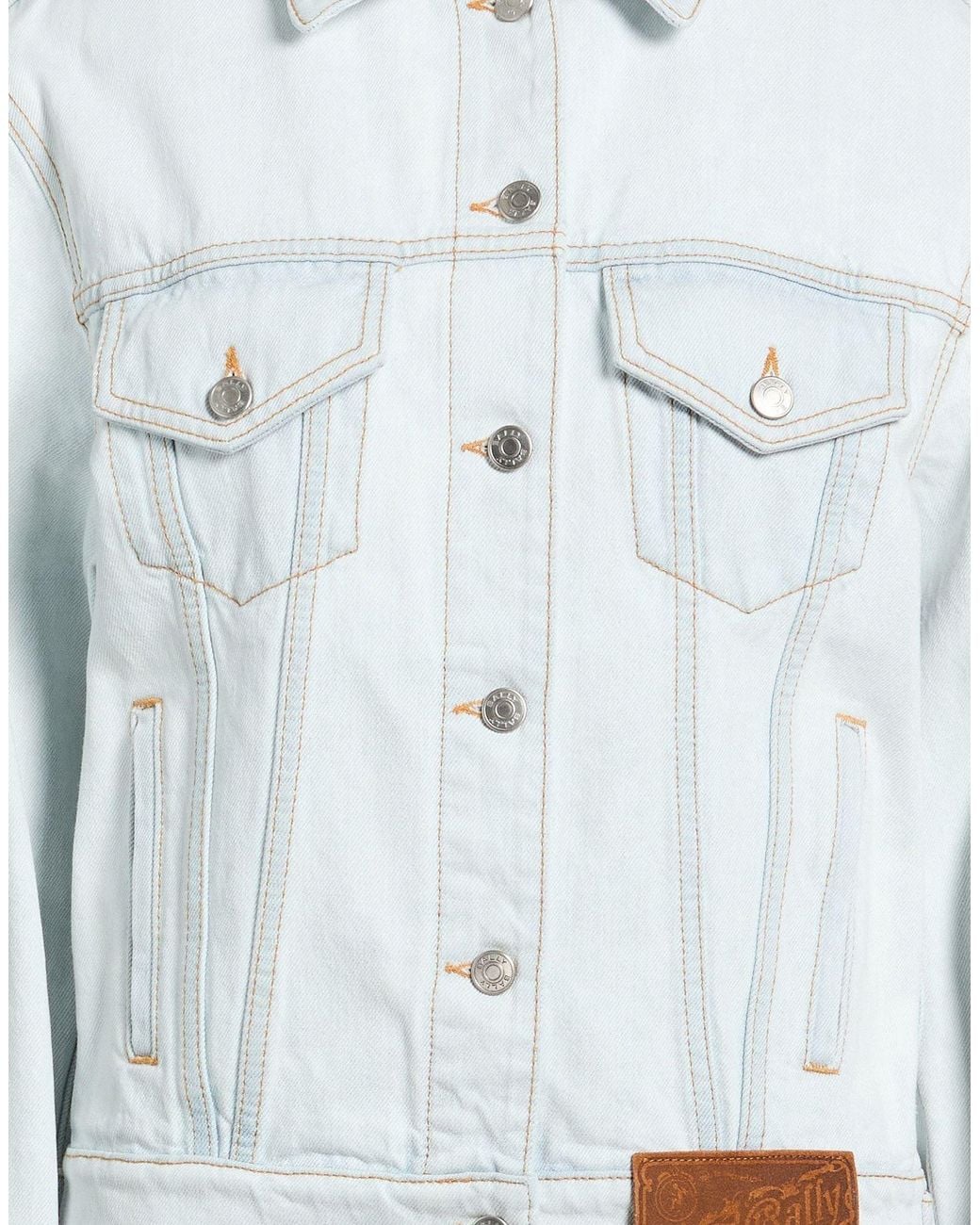 Bally Blue Denim Outerwear