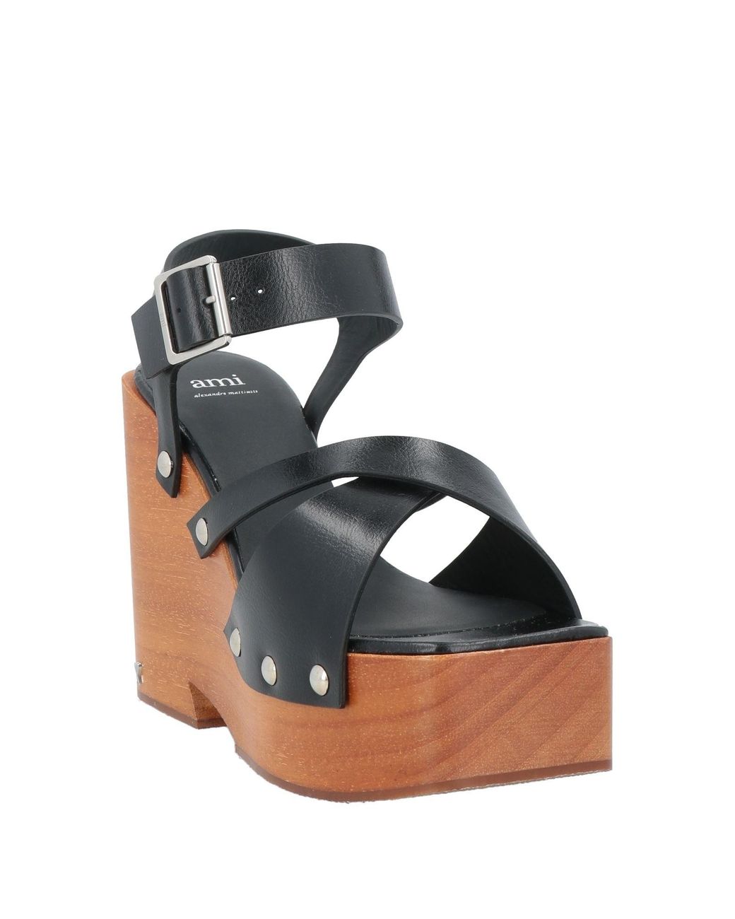 AMI Black Mules & Clogs