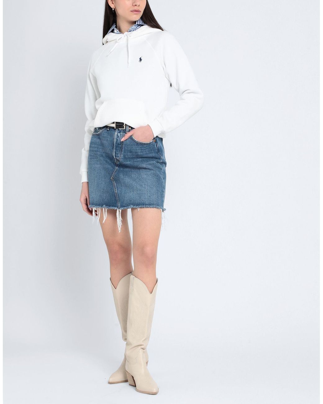 Polo Ralph Lauren White Sweatshirt