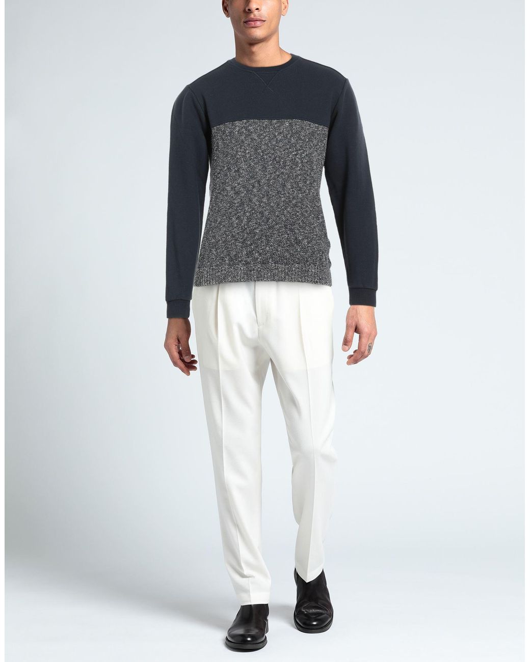 Zanone Blue Jumper for men