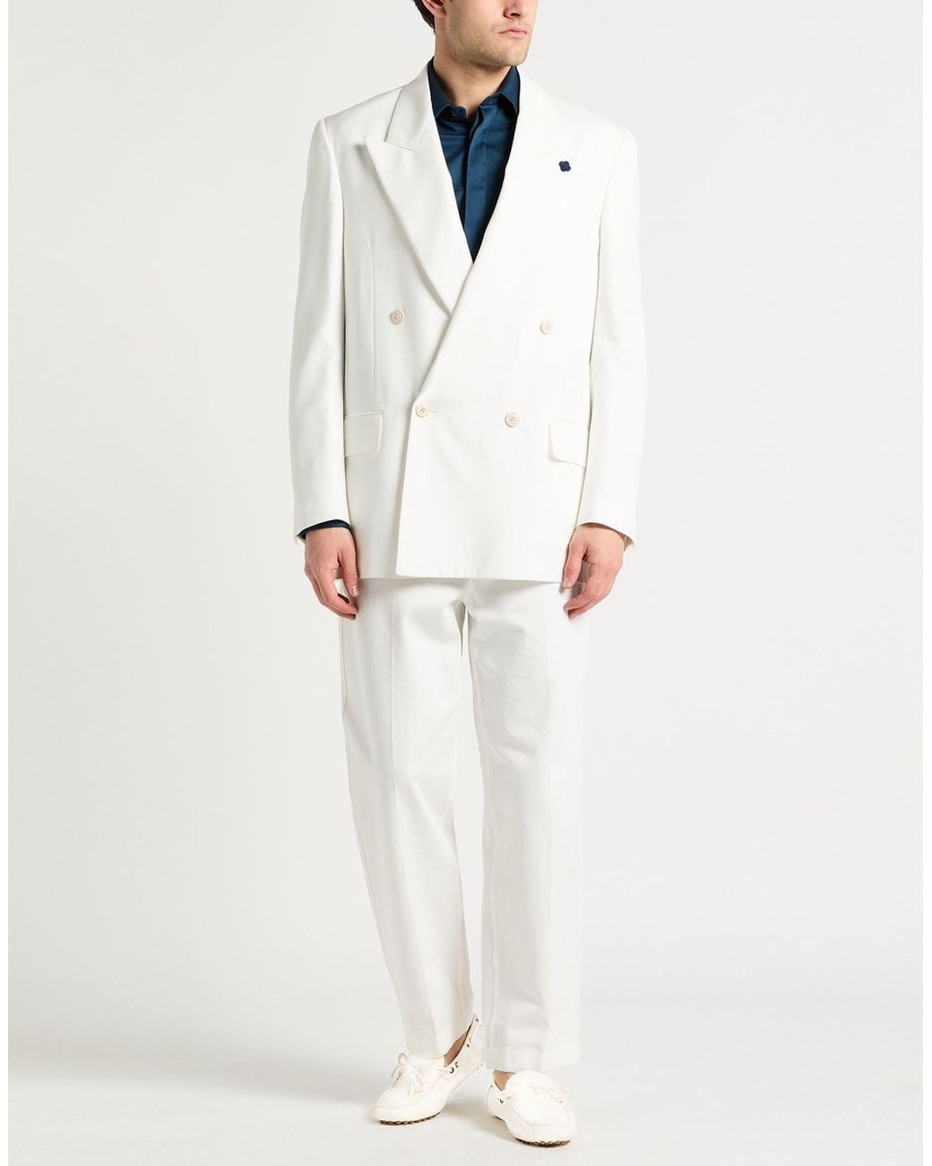 Lardini White Blazer for men
