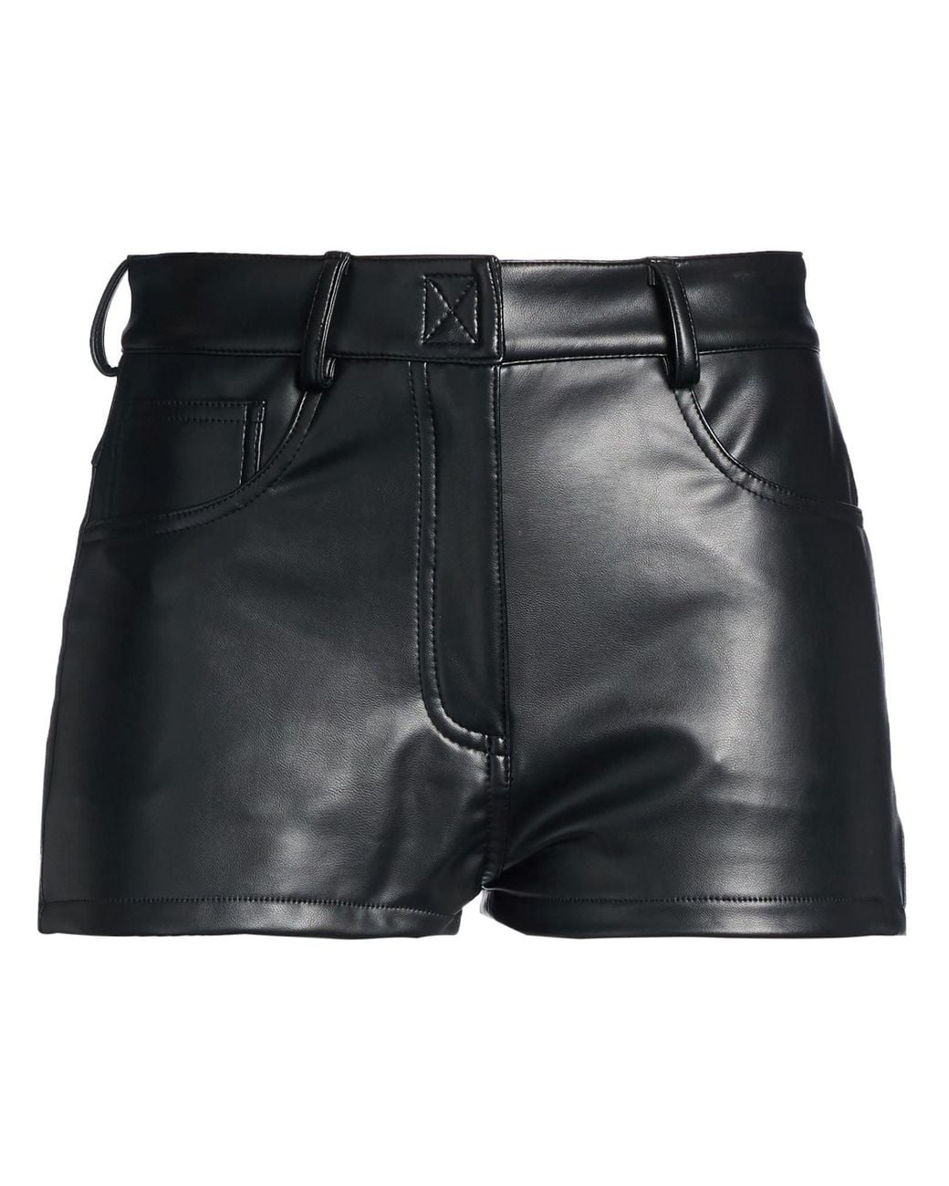 Norma Kamali Black Shorts & Bermuda Shorts