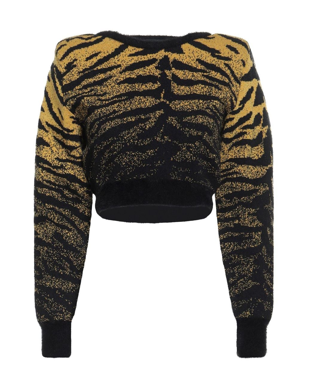Gcds Black Sweater Polyester, Elastane