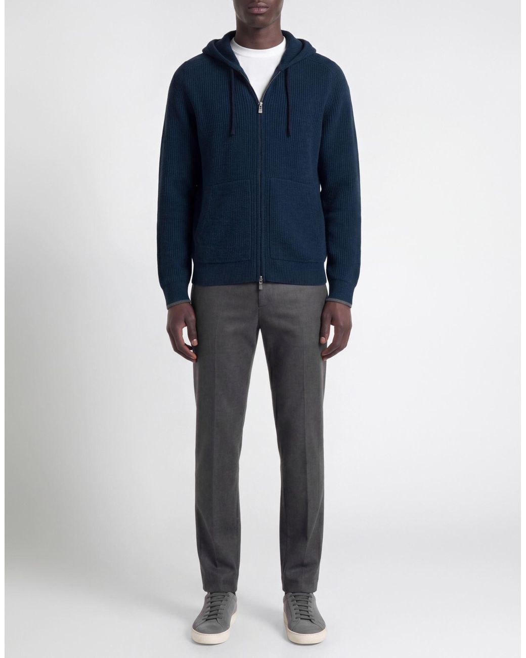 Gran Sasso Blue Cardigans for men
