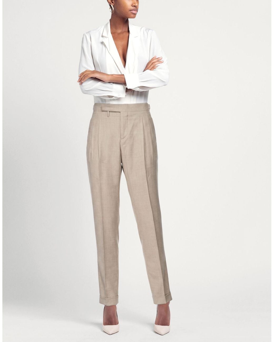 Briglia 1949 Natural Pants Virgin Wool, Elastane