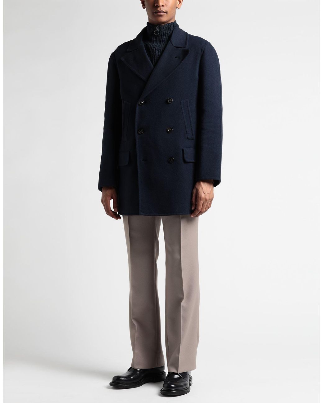 Boglioli Blue Coat for men