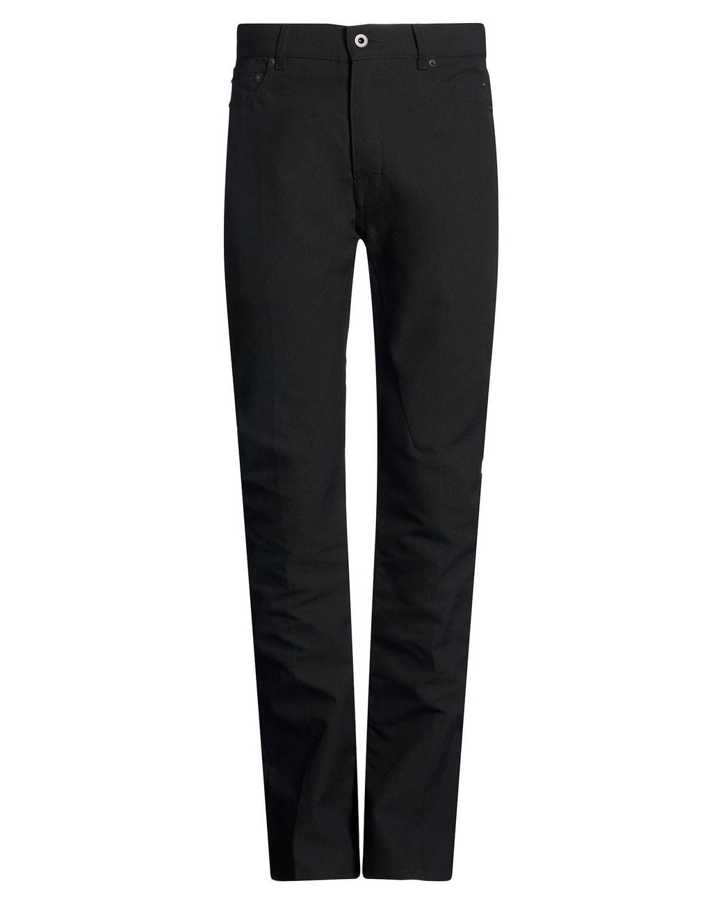 Rick Owens Black Pants Polyester for men