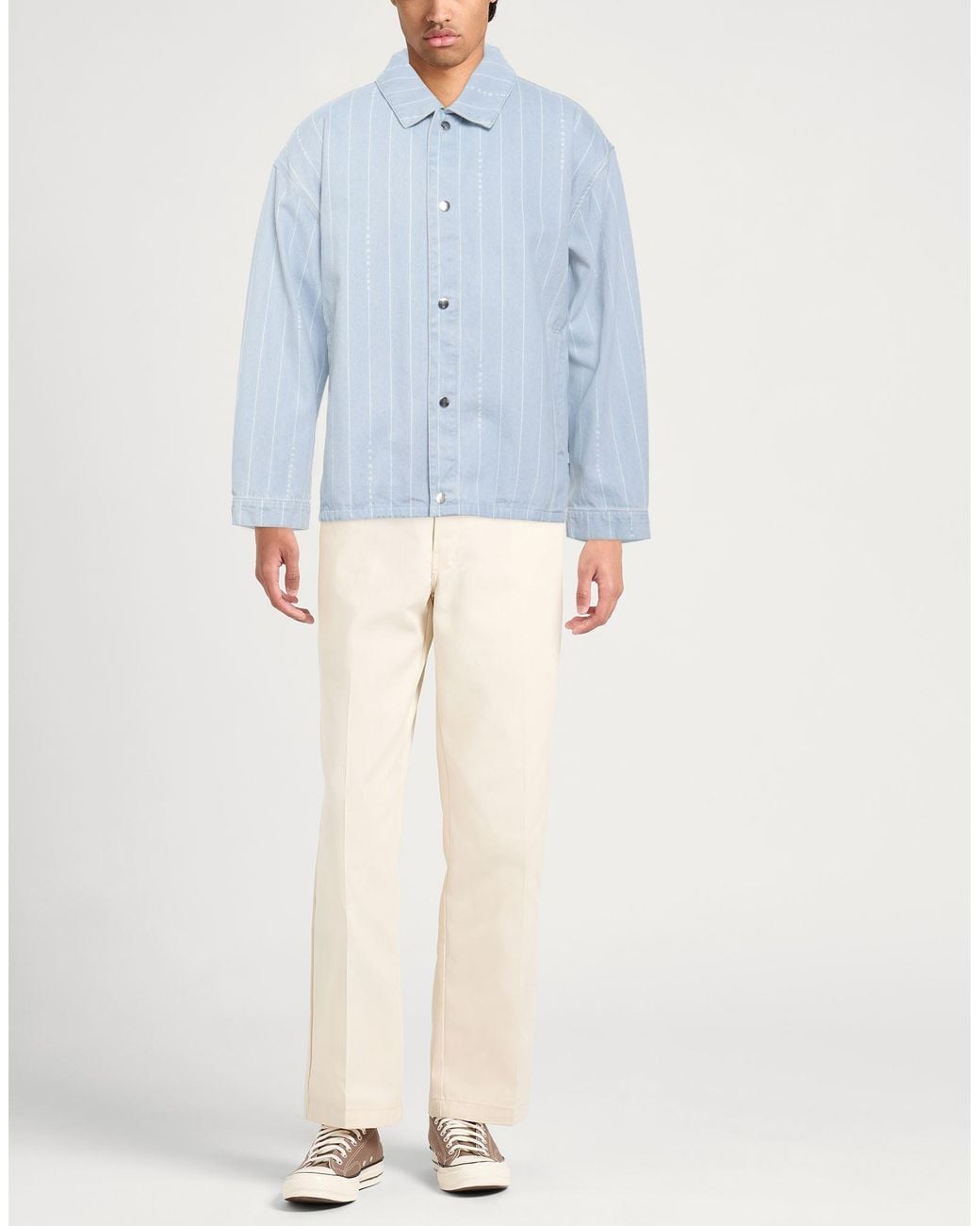 Nike Blue Denim Outerwear Cotton for men