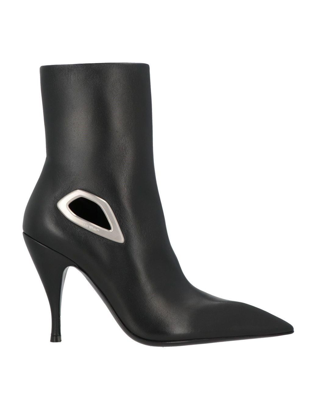 Off-White c/o Virgil Abloh Black Ankle Boots Leather