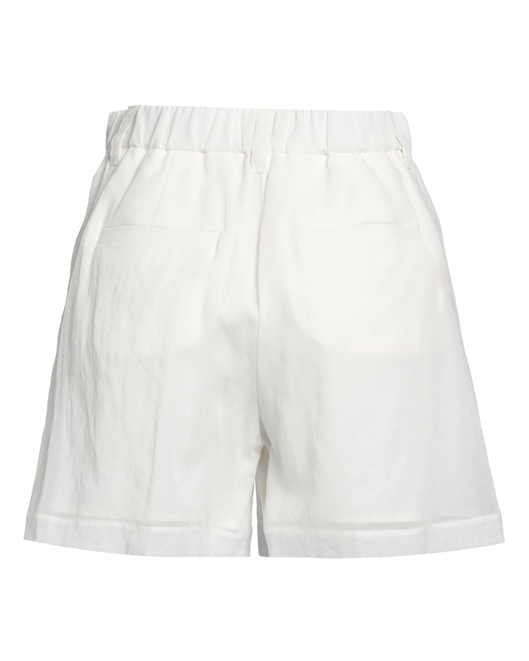 Brunello Cucinelli White Shorts & Bermuda Shorts Cotton