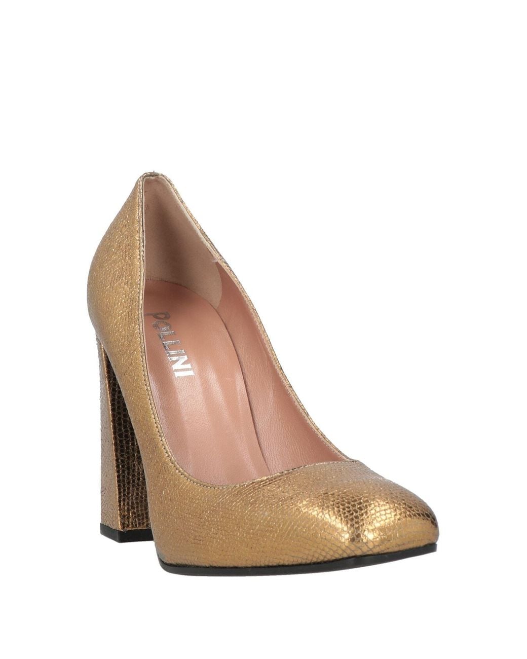 Pollini Metallic Pumps