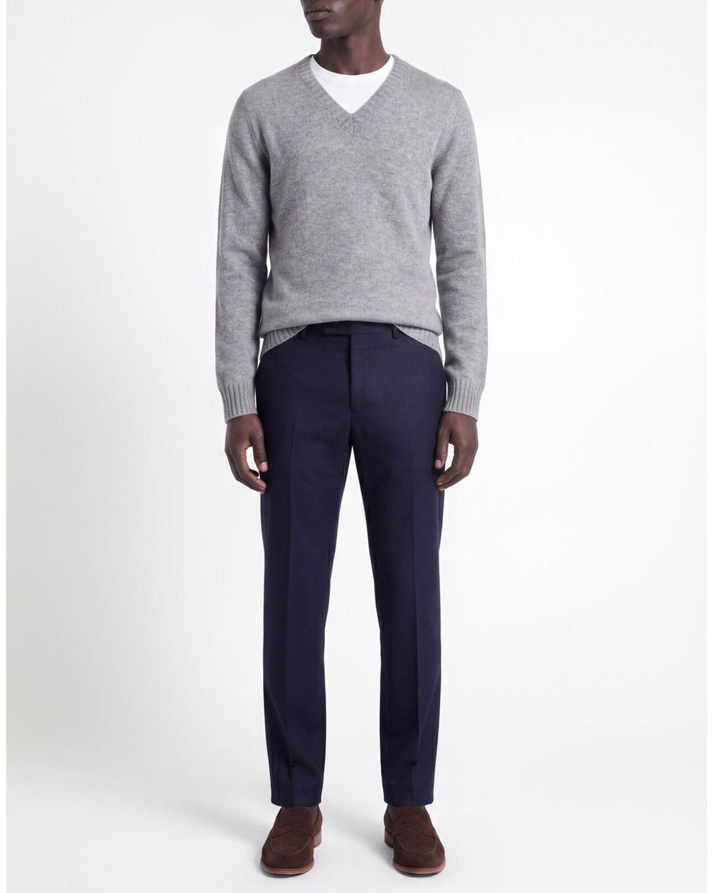 Roda Gray Sweater Wool for men