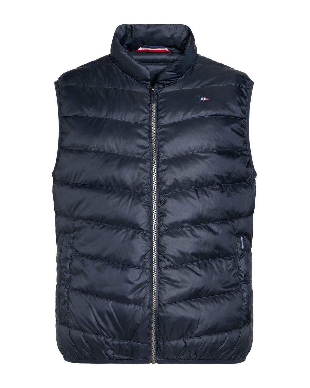 Façonnable Blue Midnight Vest Polyester for men