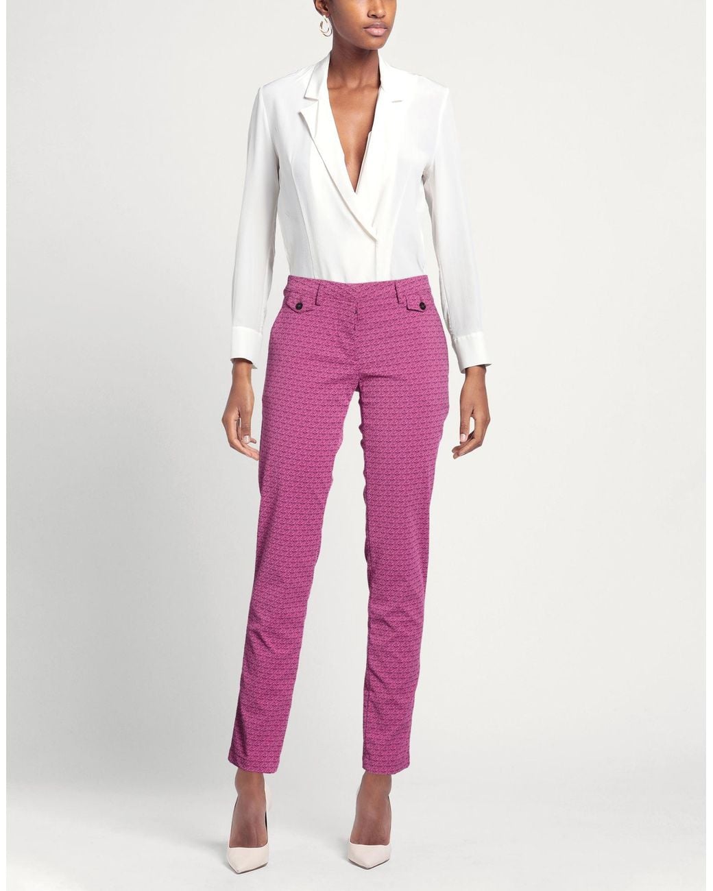 Colmar Pink Mauve Pants Polyamide, Elastane