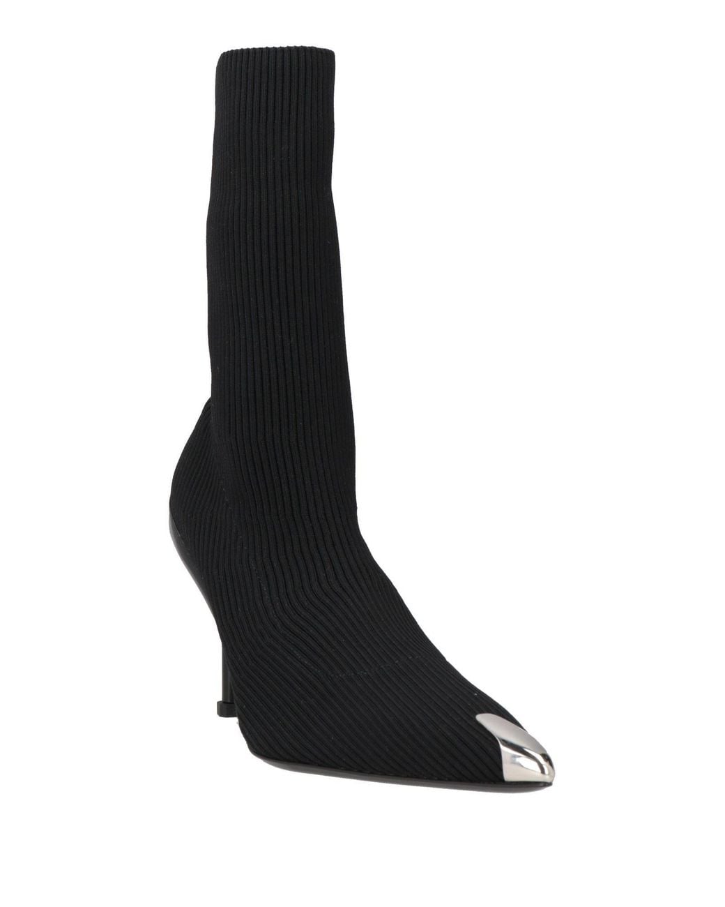 McQueen Black Stiefelette