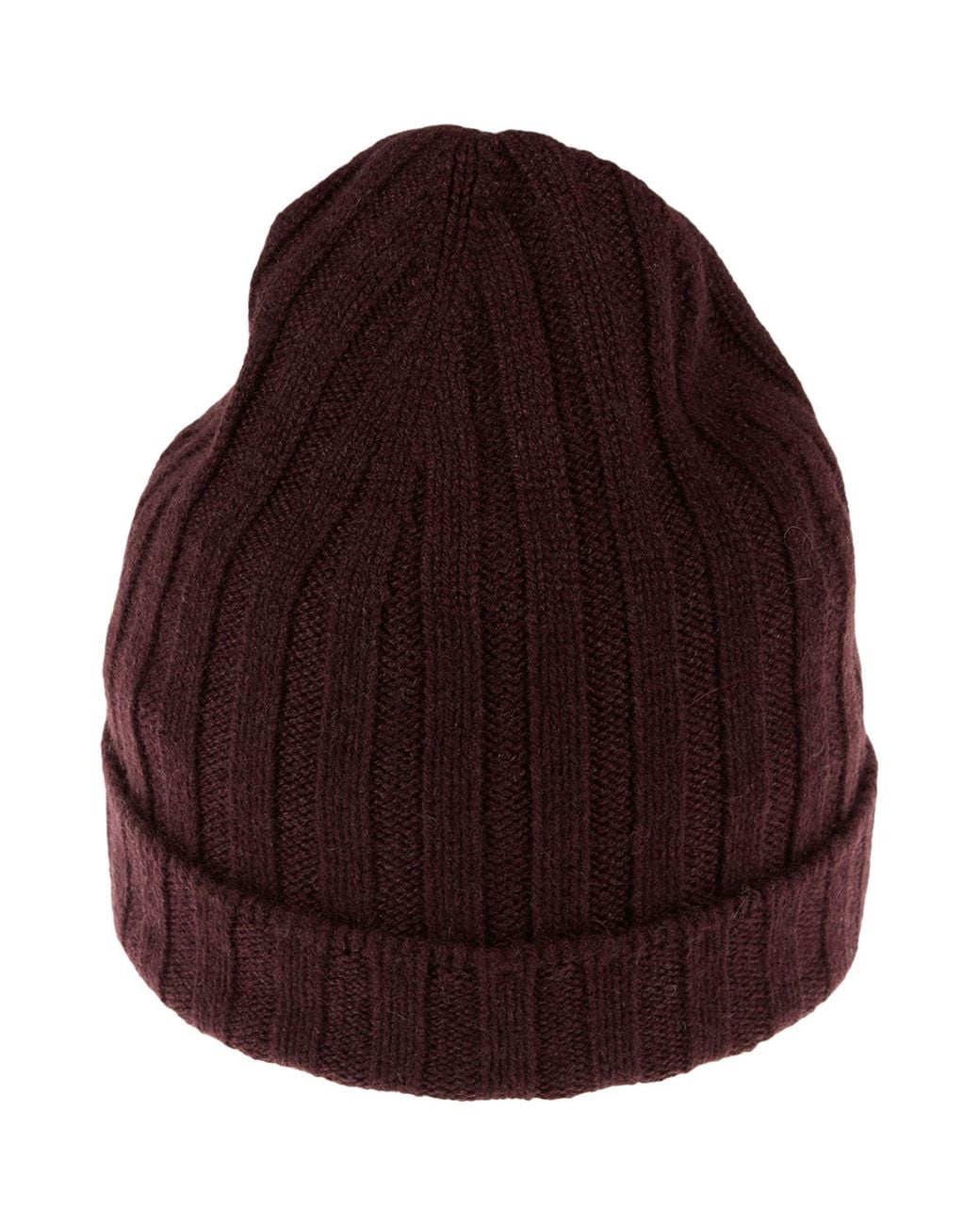 Barba Napoli Red Plum Hat Cashmere for men