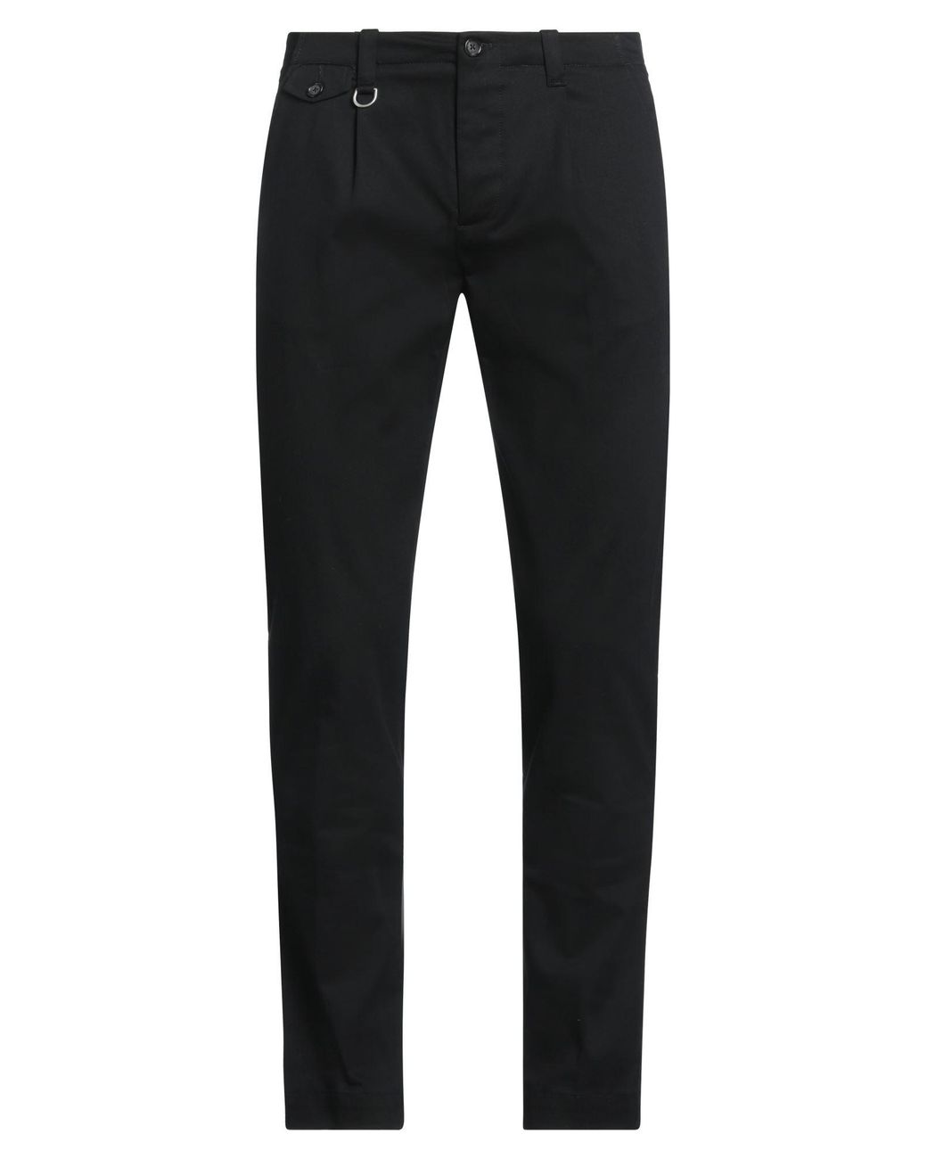 Paolo Pecora Black Trouser for men