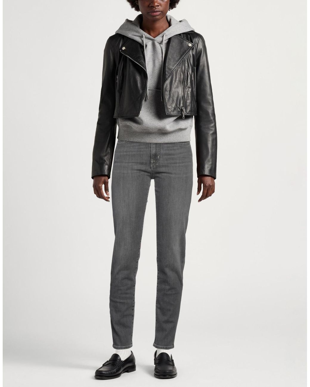 Jacob Cohen Gray Jeans Cotton, Polyester, Elastane