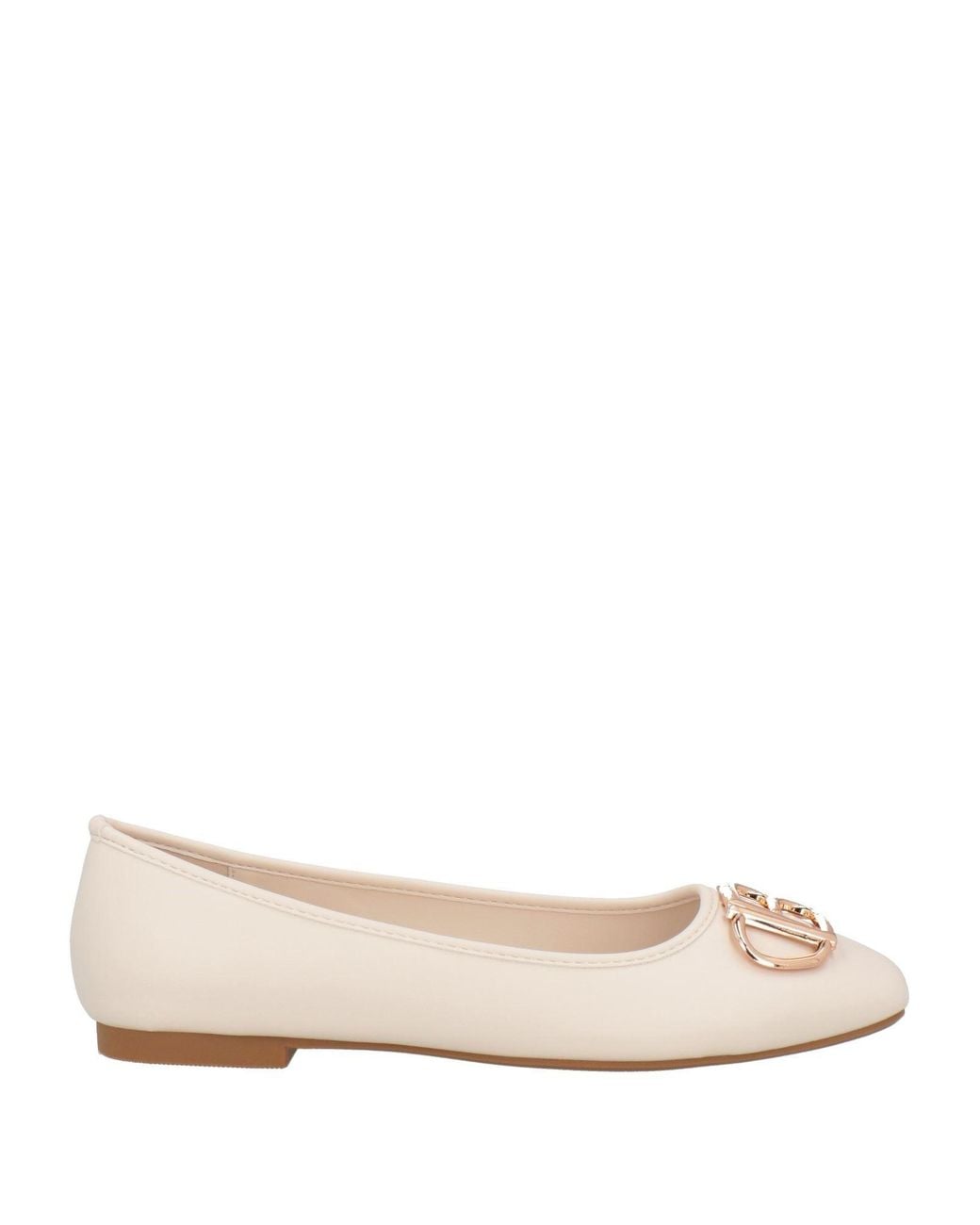 Laura Biagiotti Natural Ballet Flats