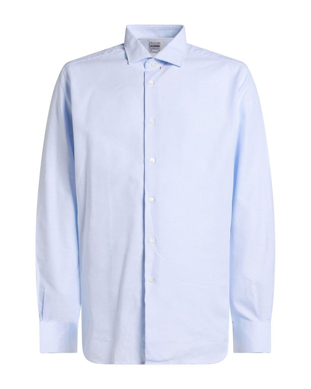 ALEX INGH Blue Shirts for men