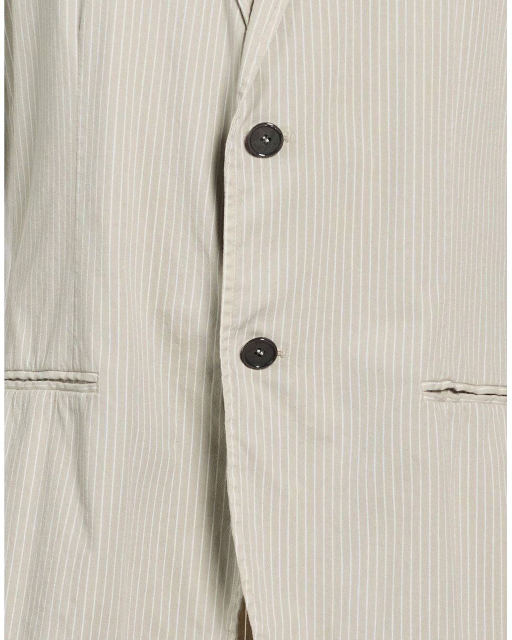 Daniele Alessandrini Natural Light Blazer Cotton, Polyester, Elastane for men