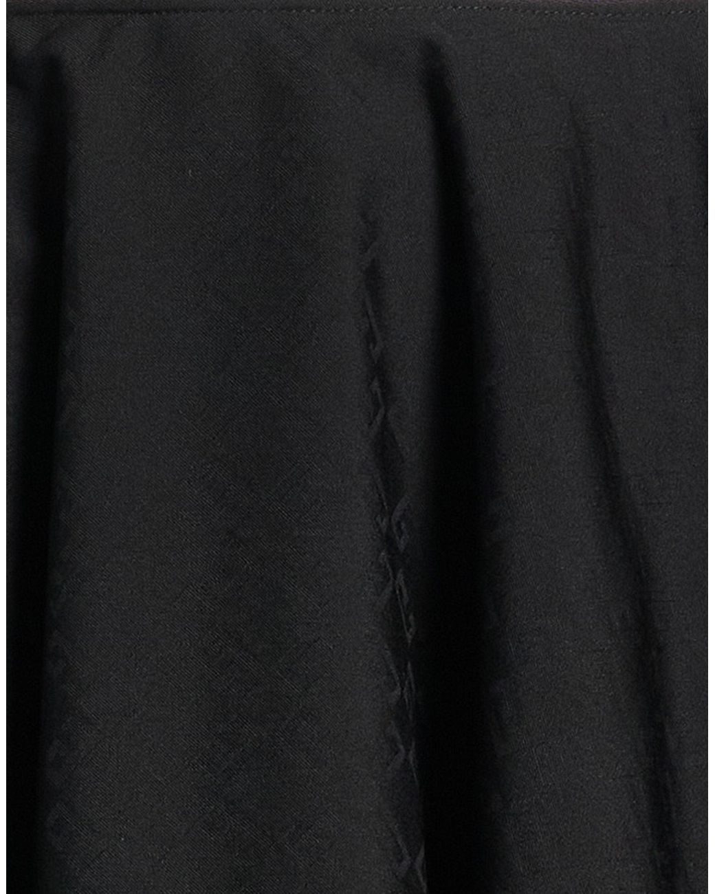 Givenchy Black Mini Skirt Wool