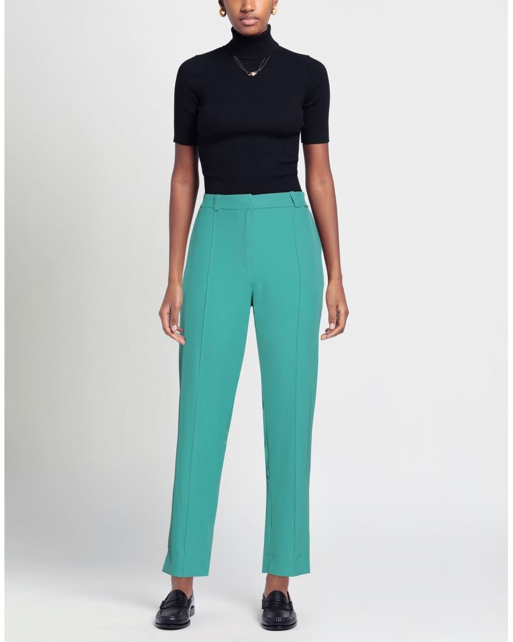 XT STUDIO Blue Pants Polyester, Elastane