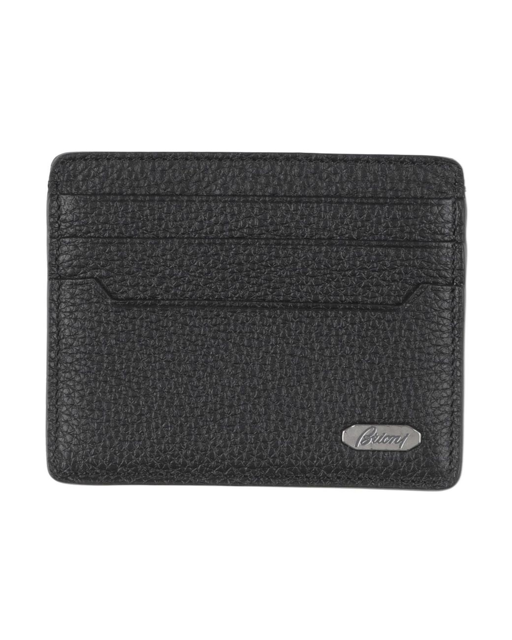 Brioni Black Document Holder for men