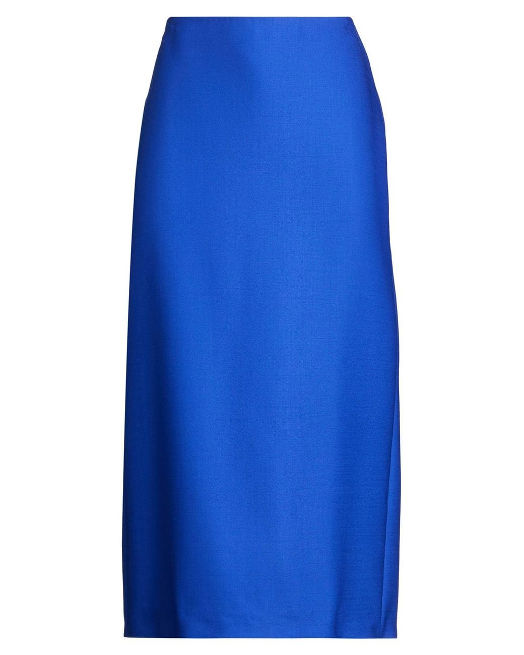 David Koma Blue Midi Skirt