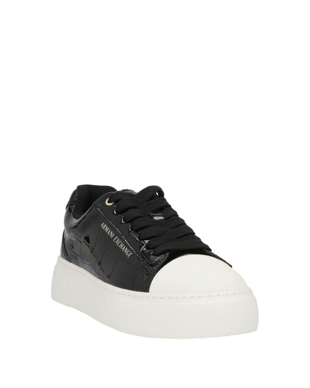 ARMANI EXCHANGE Black Sneakers