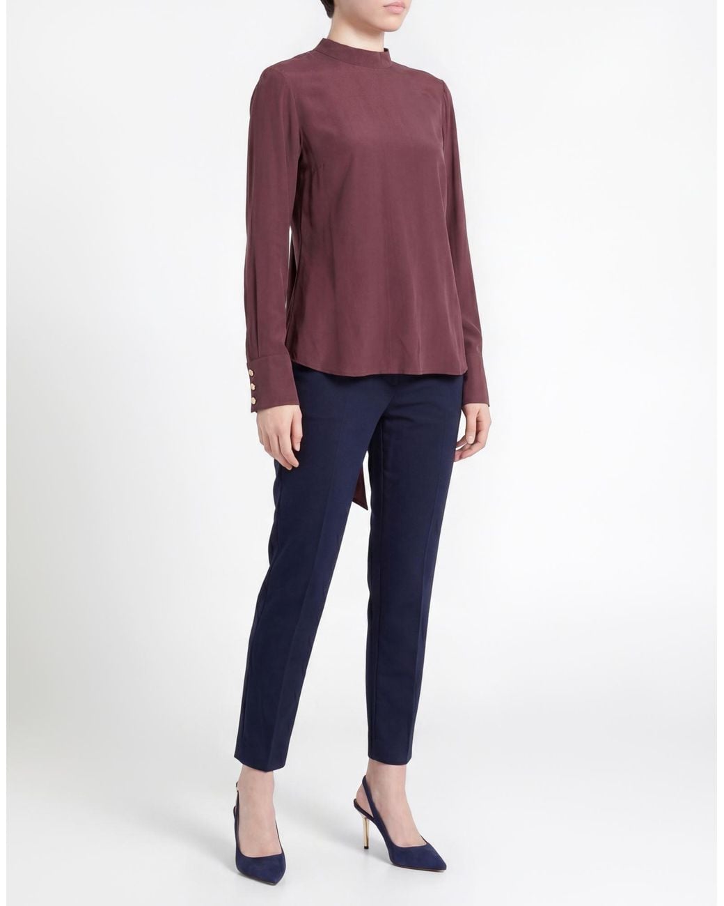Twinset Purple Tops