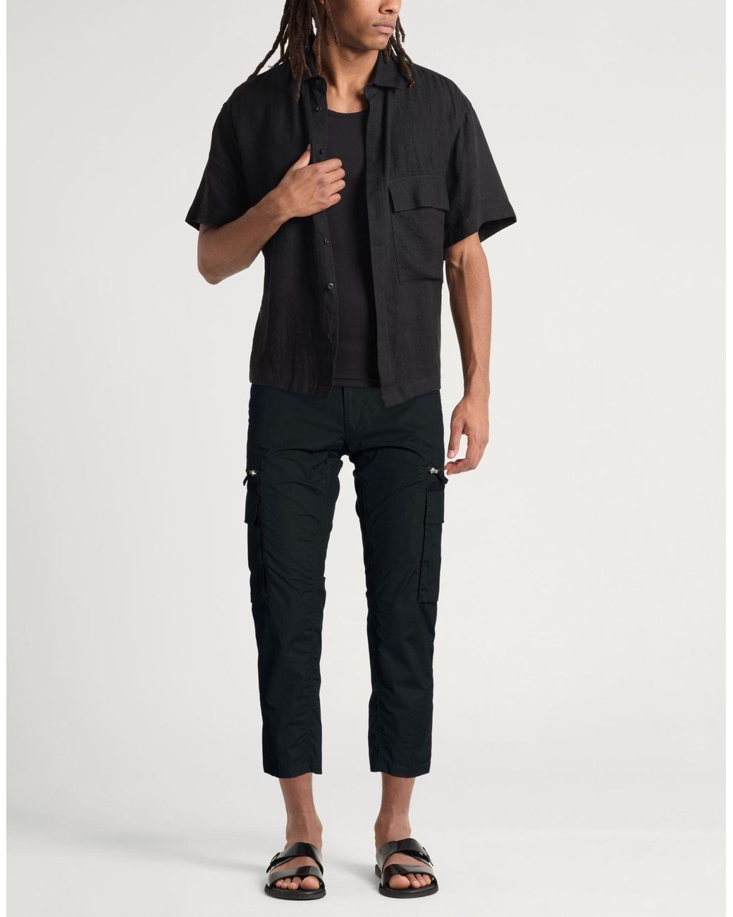 Paolo Pecora Blue Trouser for men