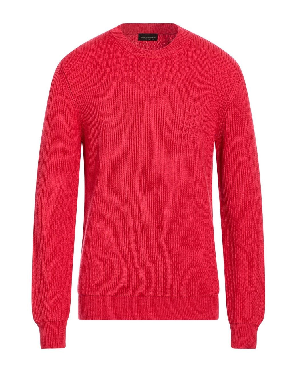 Pullover Roberto Collina de hombre de color Red